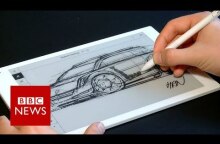 Digital notepad 'feels like real paper' - BBC News
