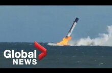 SpaceX crash: Elon Musk shares new video of Falcon 9's sea landing