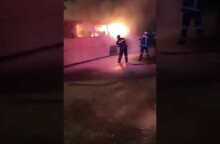 kozan.gr: Φωτια σε λεωφορείο Πετρανα