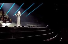 Celine Dion - Hello (Adele Cover) LIVE - New Year's Surprise (Front Row) - Dec 31st 2015