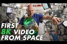 First 8K Video from Space - Ultra HD