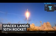 Watch SpaceX Lands Its 10th Rocket For A Top Secret Mission