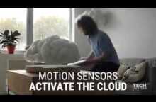 This levitating indoor cloud actually has its own lightning.