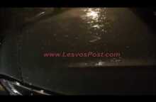 Χαλαζόπτωση στην Μυτιλήνη ΩΡΑ 21:00 28-11-16