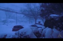 Snow Storm Blizzard - Long Island, New York 2016