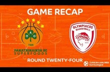 Highlights: Panathinaikos Superfoods Athens - Olympiacos Piraeus