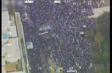 Πλάνα από τη σημερινή συγκέντρωση στην περιοχή της πλατείας Συντάγματος