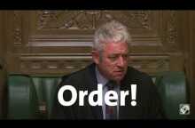 Order! Speaker John Bercow sorgt im House of Commons für Ordnung