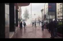 Ένταση με χρυσαυγίτες στην Πανεπιστημίου