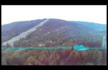 Εναέριες εικόνες απο τα καμένα στη Θάσο - μερος Α