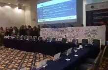 Thessnews.gr-Εισβολή φοιτητών στη Συνδιάσκεψη των Πρυτάνεων