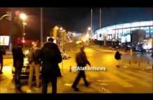 Video: Vodafone Arena'da patlama sonrası silah sesleri