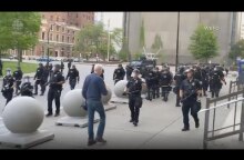 Video at Buffalo protest shows police pushing 75-year-old man
