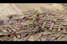 Peru: Woman’s dramatic fight for life caught on camera