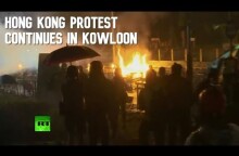 Hong Kong protest continues outside Polytechnic University in Kowloon [STREAMED LIVE]