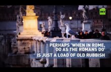 3,000yo Rome vs 3,000 tons of trash a day: Italian capital consumed by waste