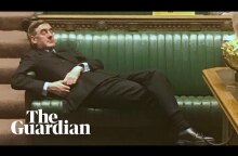 'Sit up!': Caroline Lucas slams Jacob Rees-Mogg's body language during Brexit debate