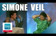 Quand Simone Veil enlevait son chignon pour C. Dechavanne | Archive INA