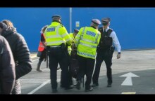 Arrests as Extinction Rebellion activists disrupt London airport | AFP
