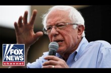 Bernie Sanders speaks after winning New Hampshire primary