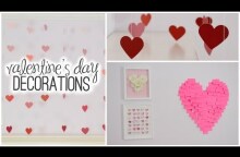 DIY Room Decorations for Valentine's Day! ♡