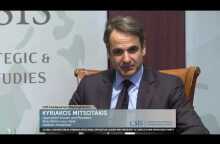 Κyriakos Mitsotakis at the Global Leaders Forum (CSIS)