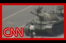 Man vs. tank in Tiananmen square (1989)