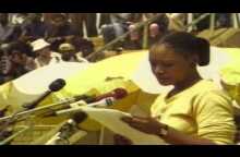 Zindzi Mandela reads her father’s rejection to PW Both in 1985