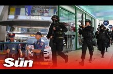 Manila shooting – gunman ‘with grenade’ takes 30 hostages at Philippines shopping mall