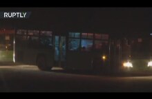 Hundreds of militants evacuated from eastern Aleppo via humanitarian corridor