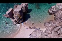 Ο ανέγγιχτος παράδεισος της Χαλκιδικής - Στα σύνορα του Αγίου Όρους |  Greece Drone