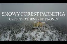 Εθνικός Δρυμός Πάρνηθας. 27/12/2018 ο πνεύμονας της Αττικής ντυμένος στα λευκά. Up Drones