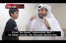 Qatari Sociologist Abad Al-Aziz Al-Khazraj Al-Ansari Demonstrates Correct Wife-Beating in Islam