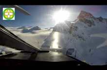 Il video dello scontro tra aereo ed elicottero in val d'Aosta