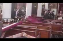 Egypt: Cairo Coptic Cathedral left in ruins after at least 25 killed in bomb attack