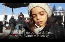 Evacuated Aleppo girl thanks supporters