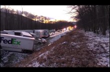 Two killed in multiple car pileup in Pennsylvania