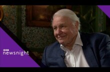 David Attenborough on the future of the planet - BBC Newsnight