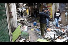 Deadly double bombing at Baghdad market