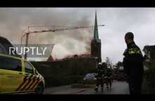 Netherlands: Major fire destroys historic church in Hoogmade