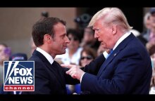 Trump, French President Macron clash during meeting at NATO summit