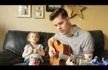 You've Got a Friend In Me - LIVE Performance by 4-year-old Claire Ryann and Dad