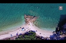 Η παραλία των Γυμνιστών  (Σελώσου by Tonis Sfinos) | Κρυφές παραλίες της Αττικής 3 Greece Drone