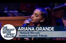 Ariana Grande and The Roots Perform "Natural Woman" in Tribute to Aretha Franklin