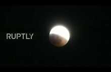 LIVE: Blood Moon burns bright all around the globe ahead of total eclipse