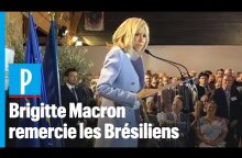 Brigitte Macron aux Brésiliens : « Muito obrigada » ( « merci beaucoup ») !