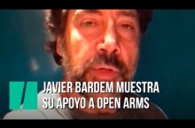 El mensaje de Javier Bardem de apoyo al Open Arms