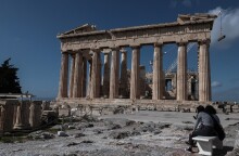 Η Ακρόπολη κατά την πρώτη ημέρα της επαναλειτουργίας των αρχαιολογικών χώρων