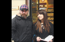 Bασίλης Καλλίδης και Alicia Kierby