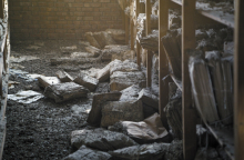 Γιάννης Μπουρνιάς, από τη σειρά Stream 2011, φωτογραφία 80χ120 εκ.